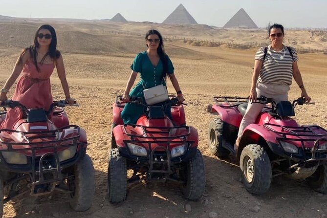 VIP Private GizaPyramids,Sphinx,Camel,QuadBike&Inside 3rd Pyramid - Why this four-hour Giza combination works