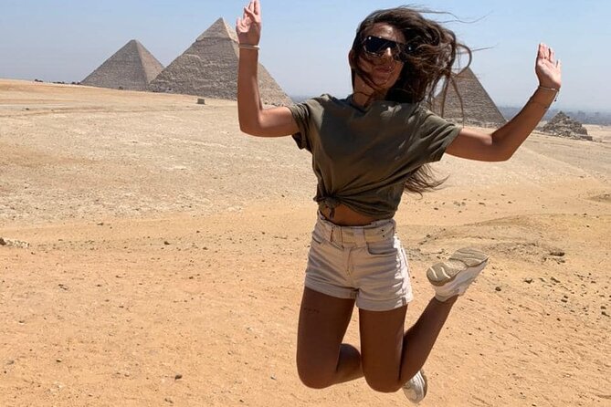 VIP Private GizaPyramids,Sphinx,Camel,QuadBike&Inside 3rd Pyramid - Camel riding in the Giza desert
