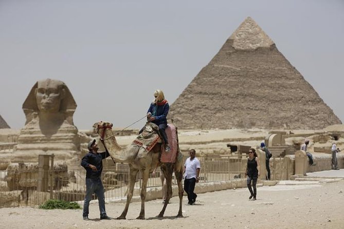 VIP Private Tour Giza Pyramids Sphinx ,Camel,Inside Pyramid - The 30-minute camel ride at the panorama area