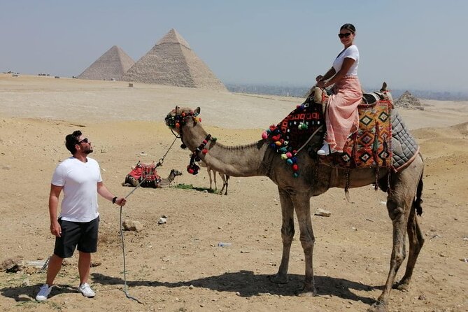 VIPTour Giza pyramids ,Saqqara step pyramids & Memphis Old City - Memphis and the Mit Rahina statues