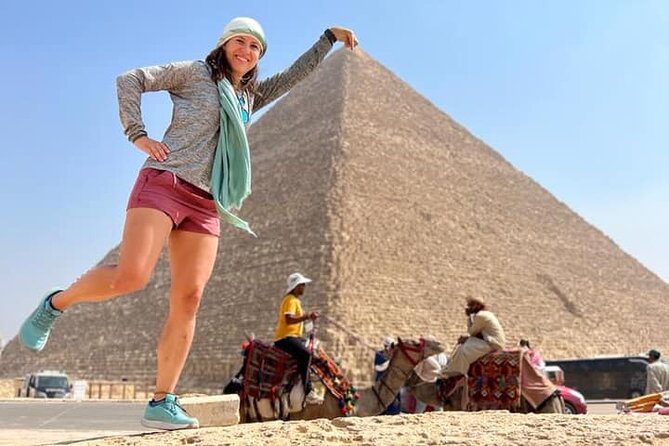 VIPTour Giza pyramids ,Saqqara step pyramids & Memphis Old City - The Great Sphinx, with a short stop