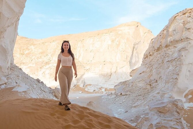 White & Black desert camping tour 2 Days 1 night From Cairo - Sunrise, Crystal Mountain, and the warm spring
